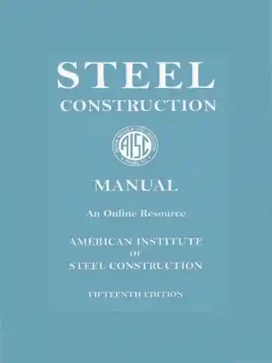 AISC Steel Construction Manual 16th edition cover — structural steel design reference